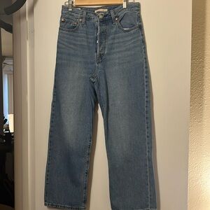 Levi’s ribcage straight ankle